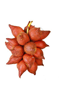 沙拉或扎勒卡 来自泰国的甜和酸水果美食营养维生素异国热带食物棕榈情调甜点植物群背景图片