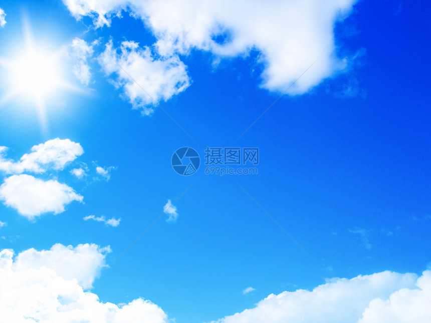 蓝蓝天空天气蓝色阴霾水分天蓝色季节阳光气候沉淀环境图片