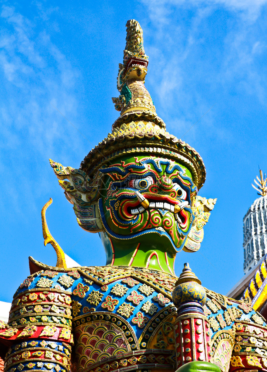 曼谷大宫避难所天空游客连体精神宗教上帝文化奢华异国图片
