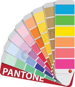 颜色指南艺术饱和插图目录彩虹实验室样本板条创造力色调插画
