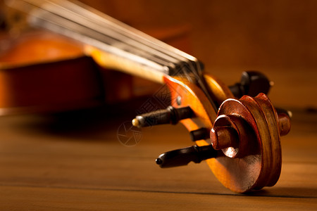 金小提琴巴洛克风格老的高清图片