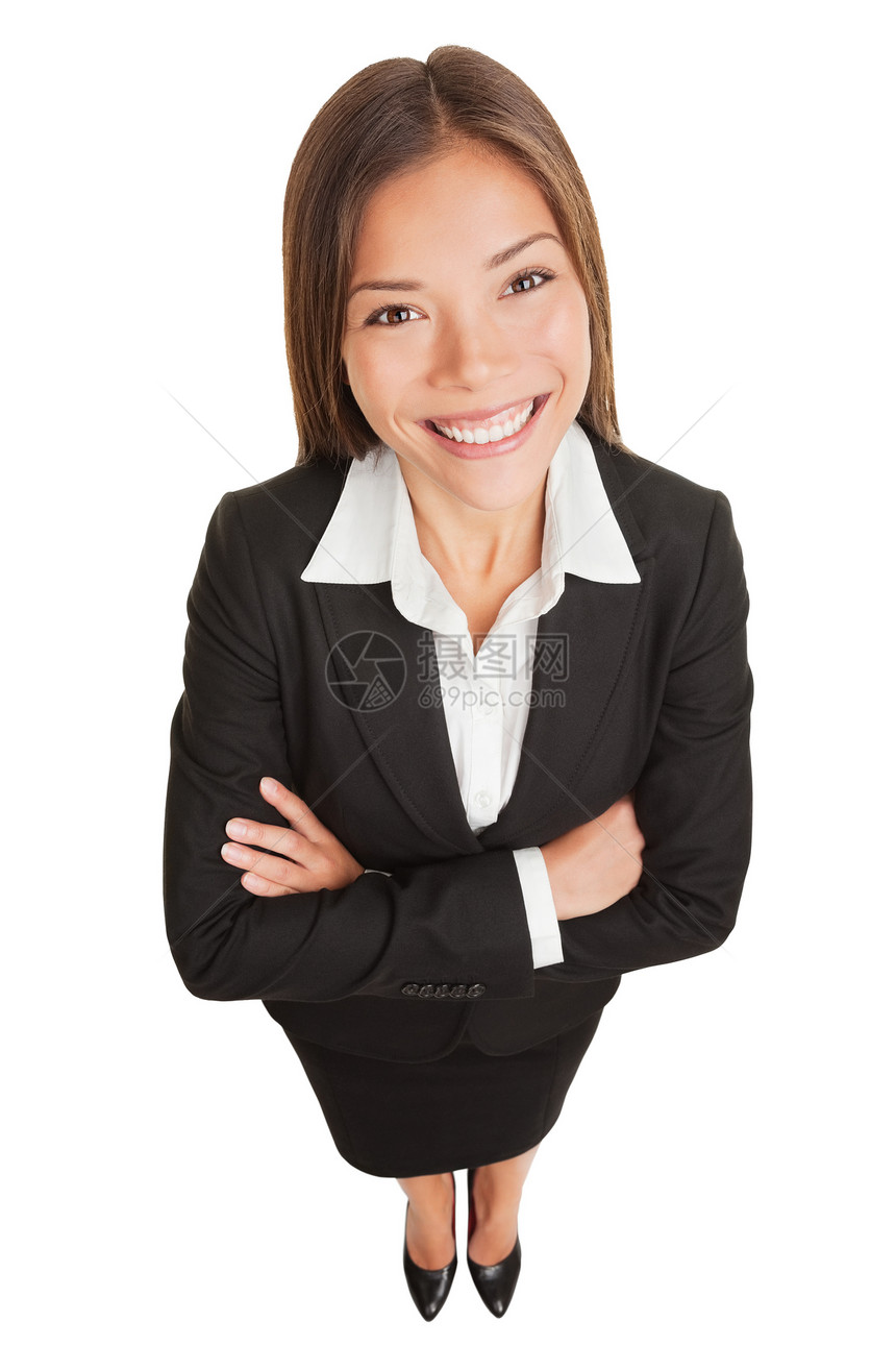 商业妇女-亚洲女商务人士肖像图片