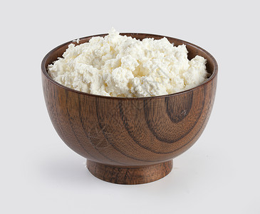 椰干奶酪奶制品生产食物白色背景图片