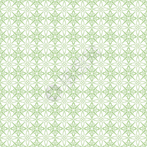 无缝花纹织物裙子圆形装饰绿色材料白色风格墙纸美丽背景图片