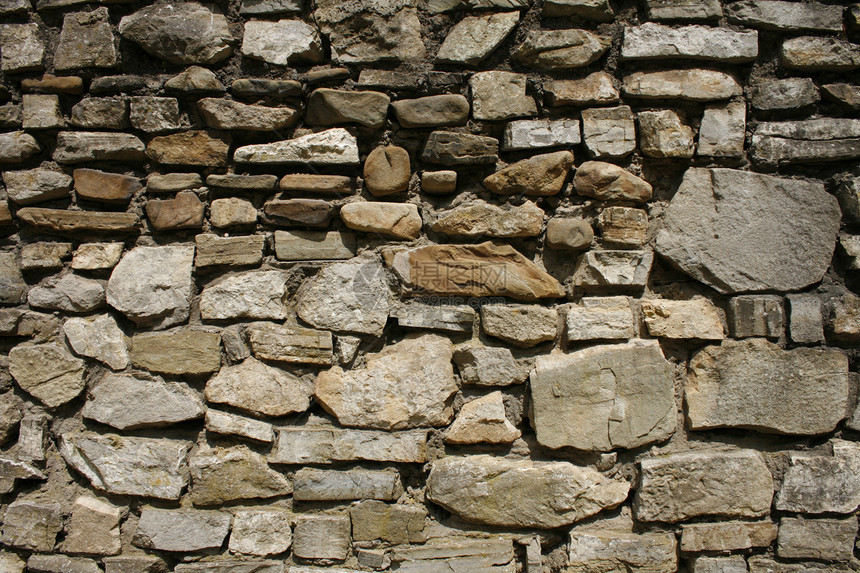 墙壁纹理石头城市矩形砖墙水泥砖块水平积木墙纸历史图片