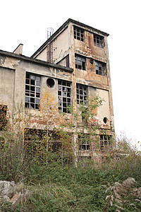 旧工厂活力建筑学工业炼油厂织物公司工作背景图片