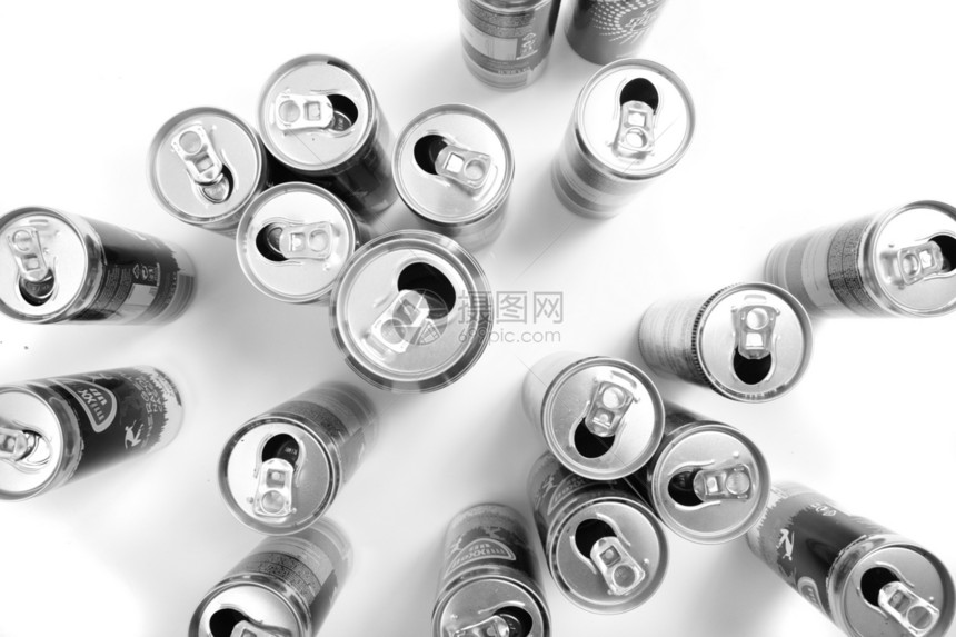 空罐头食物商品工厂罐装材料墙纸空白苏打酒精反射图片