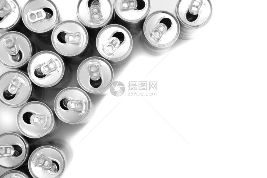 罐头啤酒金属酒精罐装包装工厂反射材料墙纸商品图片