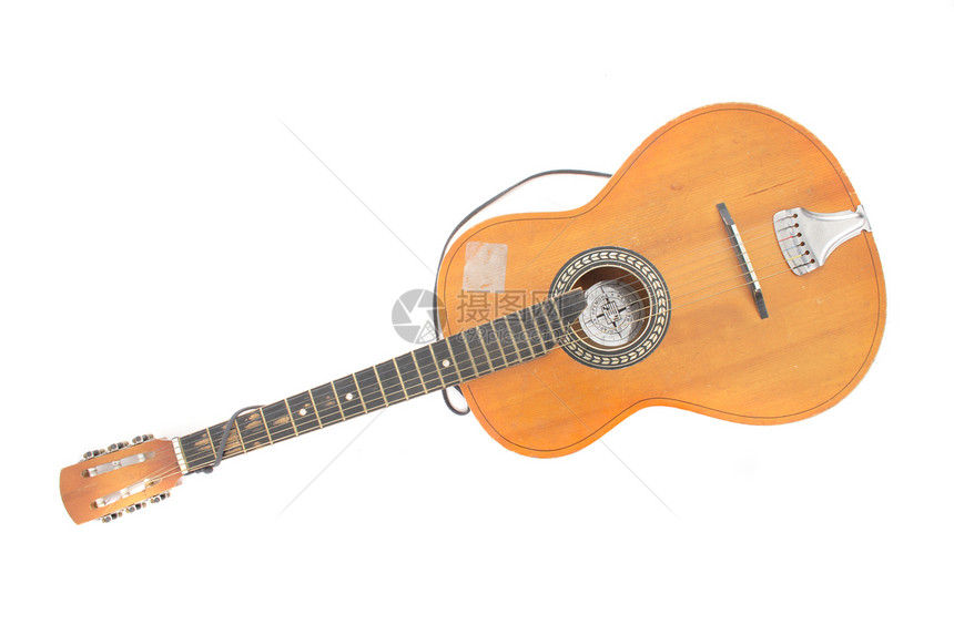 吉他手细绳歌曲吉他棕色旋律木头音乐声学乐队乐器图片