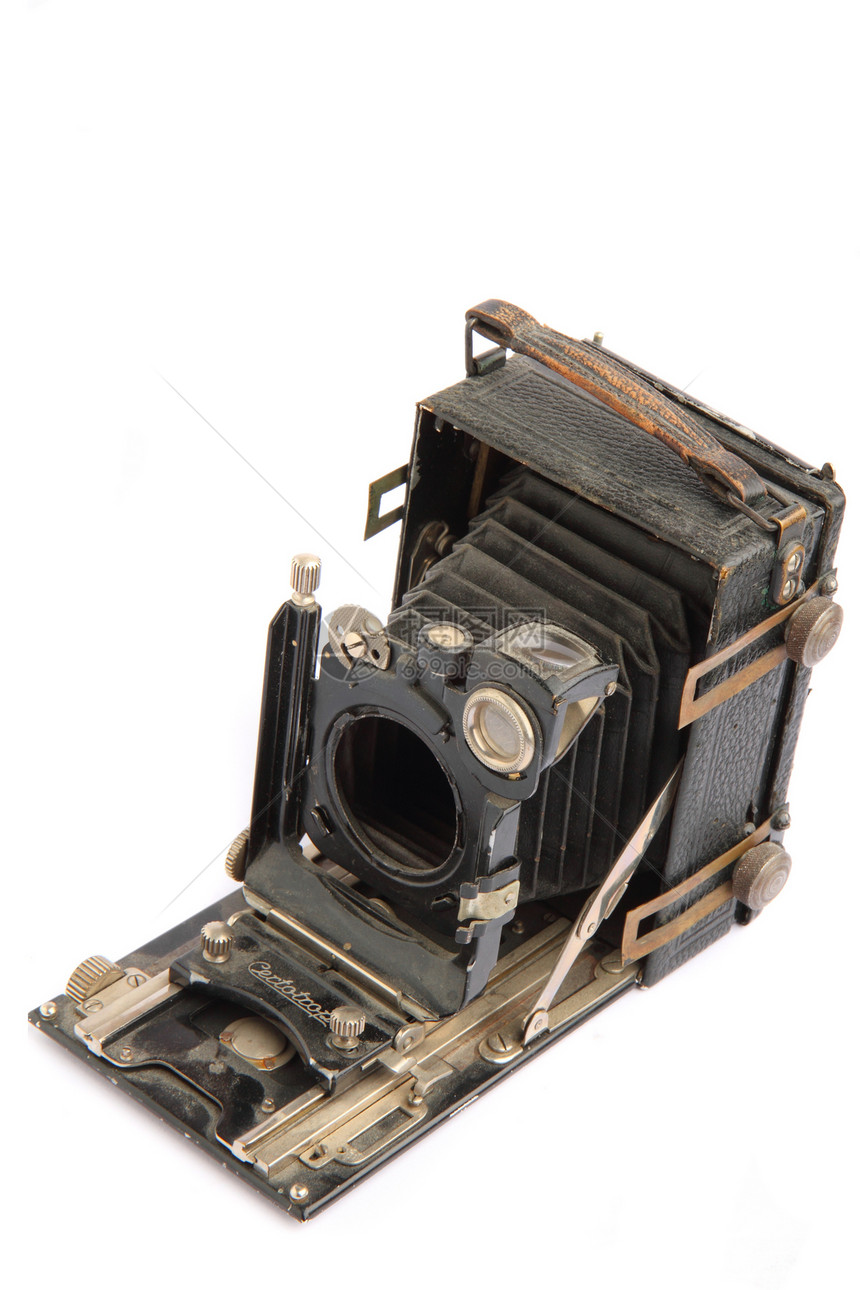 旧相机黑色古董棕色库存市场照相机照片白色盒子镜片图片