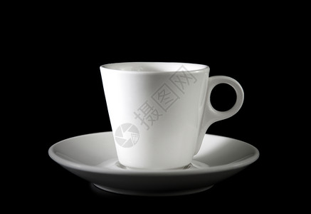黑色的白杯咖啡饮料飞碟杯子背景图片