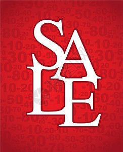 销售背景红色季节性插图折扣店铺木板零售白色展示季节背景图片