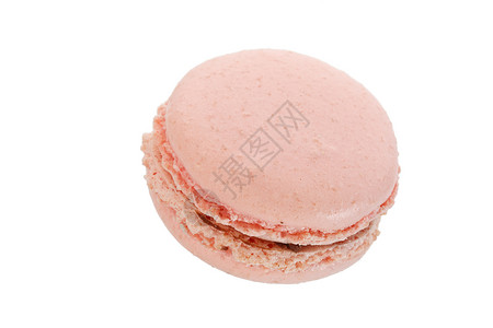 法国马卡食物饼干美食糖果甜点粉色糕点背景图片