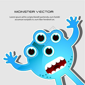 蓝色怪物巨人网站网络手势吉祥物变种人恐龙玩具虚拟故事背景图片