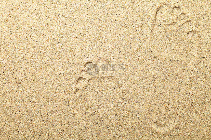 沙沙背景打印沙漠沙丘脚步墙纸热带海洋海岸褐色脚印图片