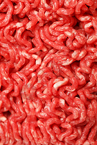 薄粉肉红色盘子地面食物碎肉猪肉背景图片