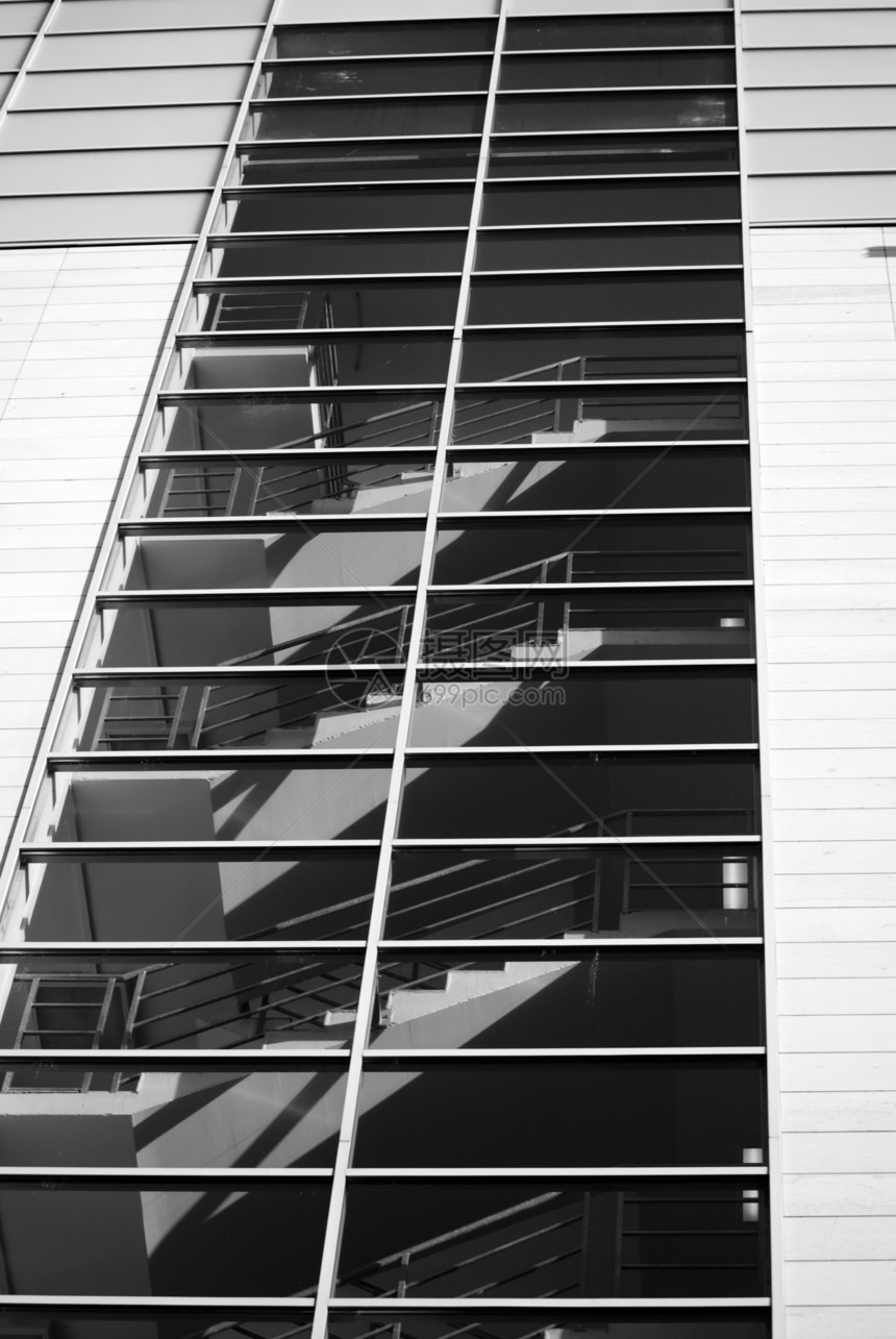 现代建筑建筑学楼梯玻璃图片
