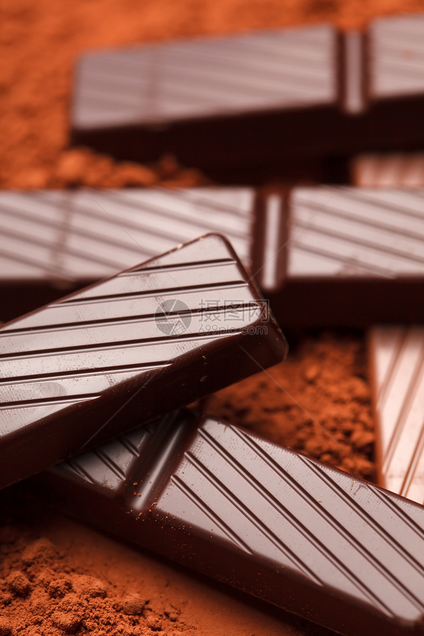 含有可可豆的巧克力食物甜点牛奶生活饮食种子小吃平板静物宏观图片