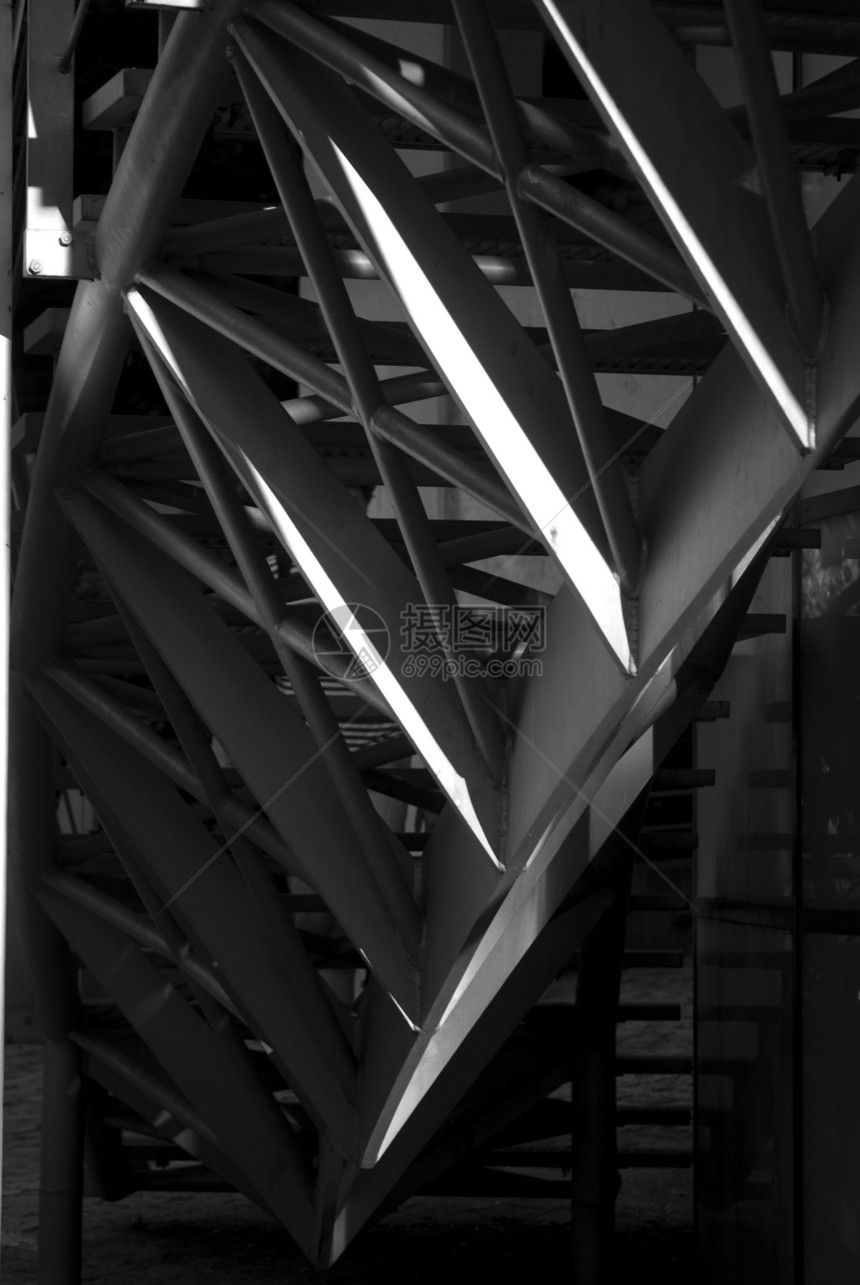 现代建筑建筑学楼梯玻璃图片