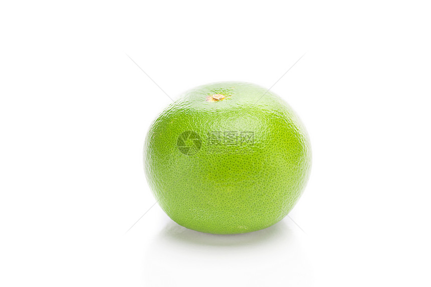 白上孤立的甜甜绿色葡萄园食物早餐生产果汁水果圆形热带营养圆圈绿色图片