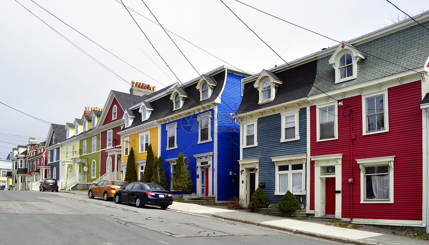 纽芬兰的圣约翰财产房屋街道住宅图片