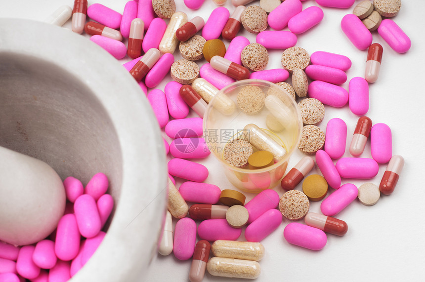 粉色药物药片制药剂量疾病治疗药剂保健化学援助抗生素帮助图片