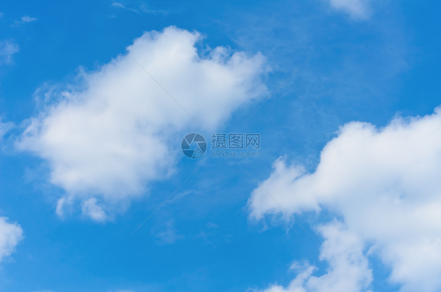 云天堂蓝天天气气氛白云天空图片