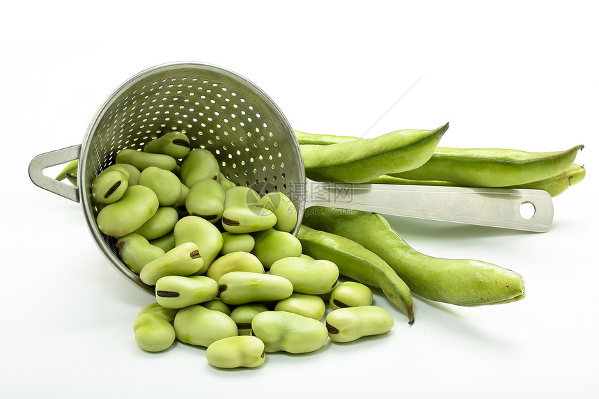 宽豆饮食农业生产美食生物蔬菜豆类白色食物绿色图片