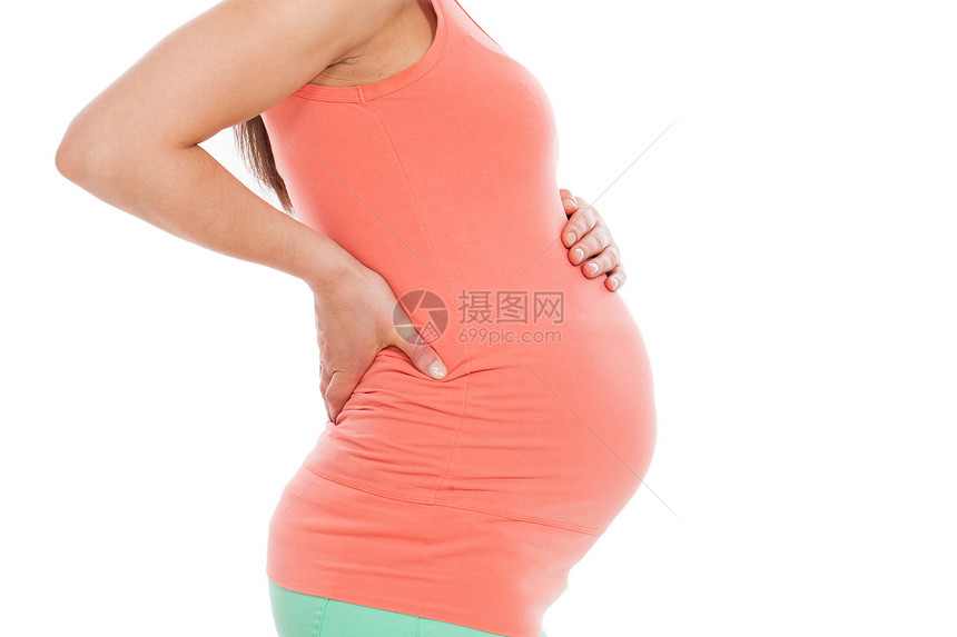 美丽的怀孕肚子生活婴儿父母生育力药品女士女孩亲热家庭妈妈图片