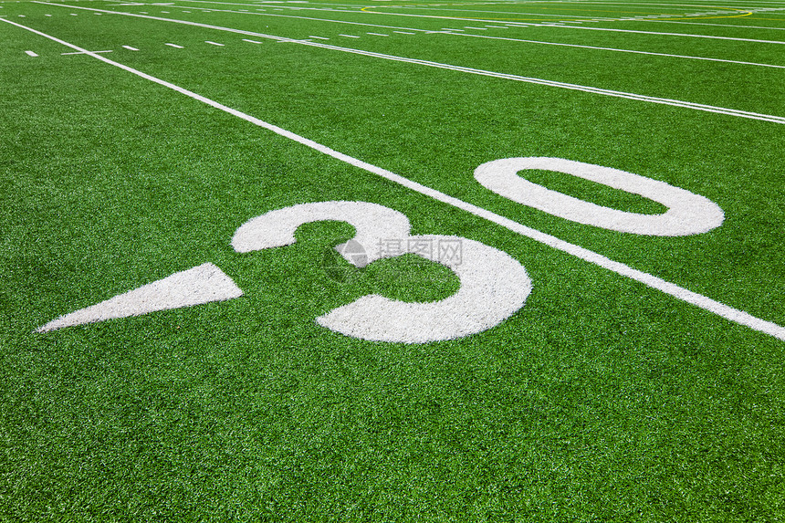 三十码线  足球体育场标记单线运动场草坪运动绿色活动休闲院子图片