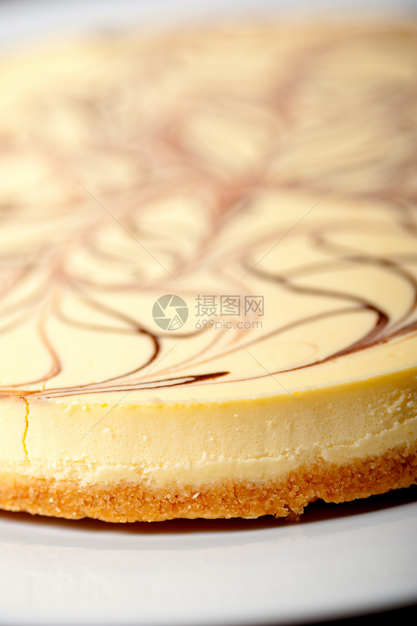奶酪蛋糕美食馅饼奶油巧克力小吃甜点食物脆皮宏观盘子图片