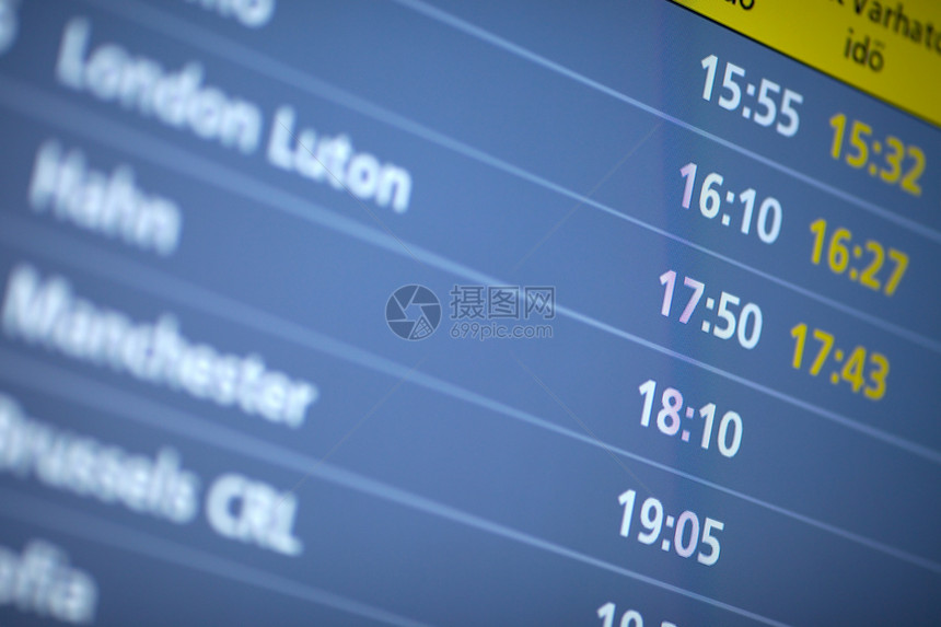 日程商业图表火车飞机时间木板旅行时间表乘客监视器图片