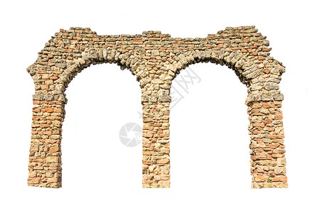 拱形墙历史遗迹高清图片