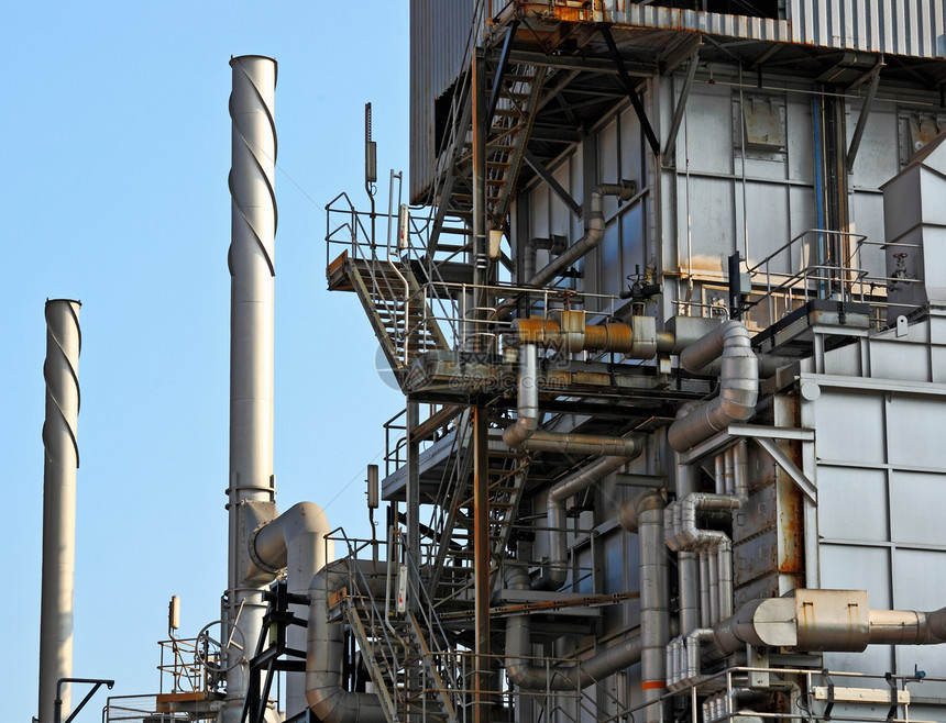 工业工厂工程管子力量制造业植物活力炼油厂生产化学品管道图片