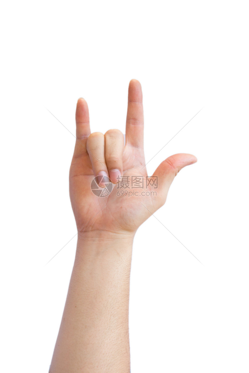 手势语人类手语语言想法拳头标志小号字母图片