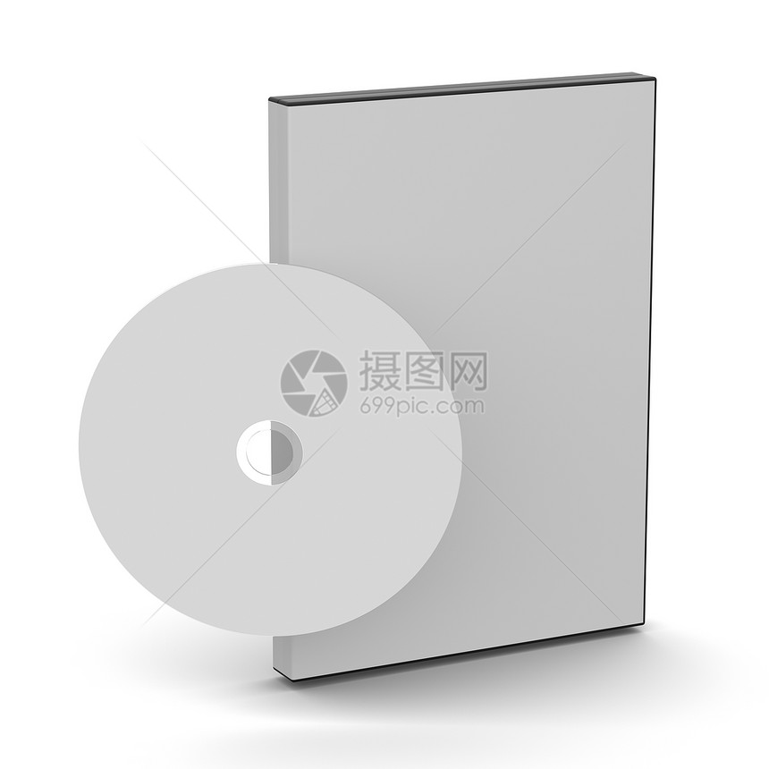 DVD 盒  空白储物光驱盒子案例音乐镶嵌软件备份磁盘黑色图片