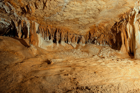 乌克兰克里米亚山洞穴高清图片