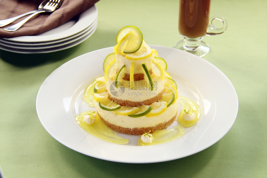 奶酪蛋糕堆食物育肥甜点奶油营养柠檬烹饪玻璃用餐美食图片
