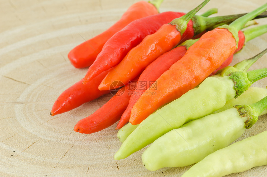 泰国胡椒辣椒食物市场宏观蔬菜团体绿色红色厨房植物图片