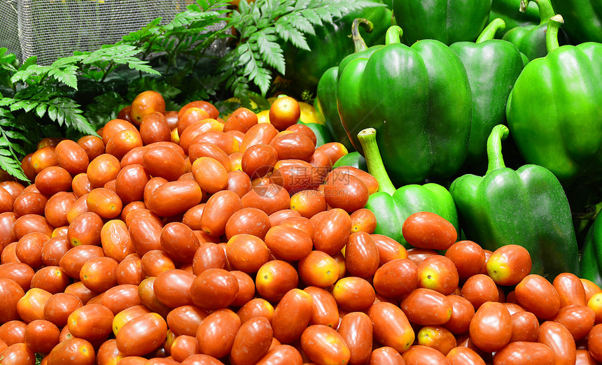 市场上的蔬菜销售量辣椒美食水果洋葱农场摊位萝卜黄瓜柠檬图片