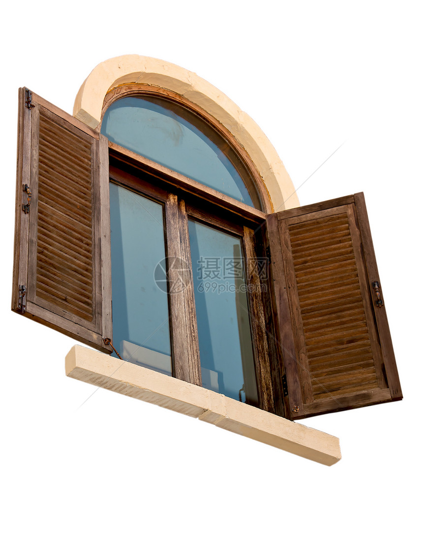 重要窗口风化裂缝房子建筑窗户框架边界木头水泥城市图片
