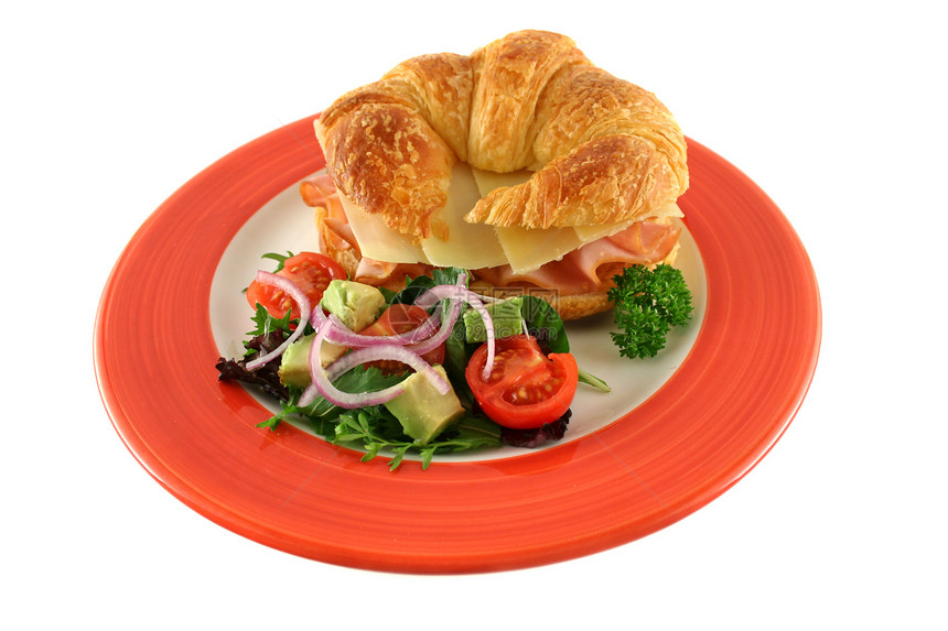 奶酪和火腿 Croissant 1图片