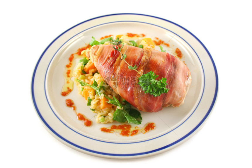 鸡肉蔬菜味道营养午餐烹饪青菜美食图片
