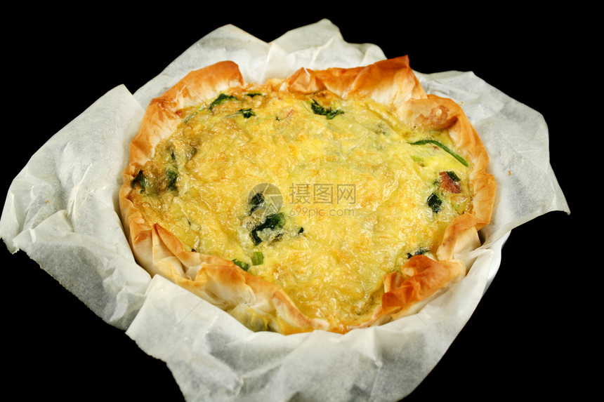 菠菜和培根 Quiche 1图片