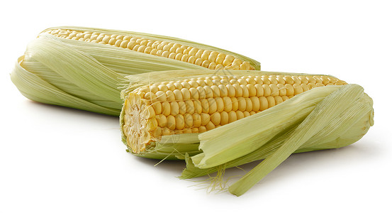 玉米饼绿色蔬菜玉米芯食物黄色生产背景图片