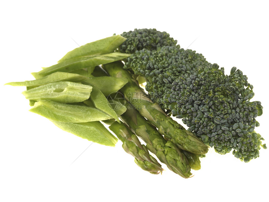 Asparagus和豆豆子维生素蔬菜康复营养饮食食物减肥芹菜食品图片