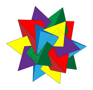 抽象几何背景粉色数字化创造力技术墙纸艺术品马赛克插图网格背景图片