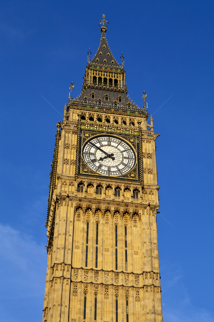 Big Ben议会院 伦敦观光旅游议会旅行日落英语历史吸引力景点地标图片