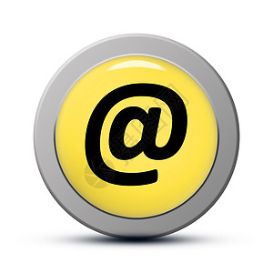 邮件图标电子邮件地址图标按钮界面信封电话互联网黄色网站盒子网络背景