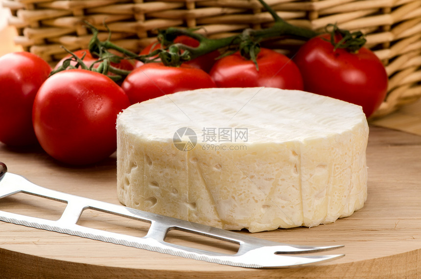 法国奶酪食物团体木板美食模具奶制品产品木头小吃厨房图片